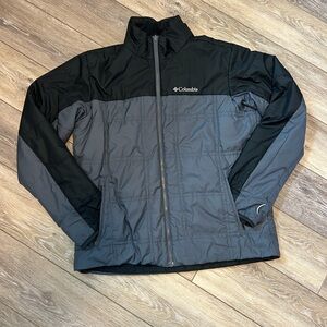 Columbia Sportswear Men's Black and Grey Jacket Size M